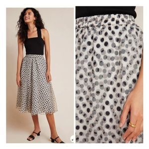 Anthropologie Dhruv Kapoor Kimmi A-line mid skirt. Size L